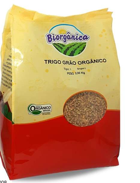 Trigo em Grãos Orgânico 2kg