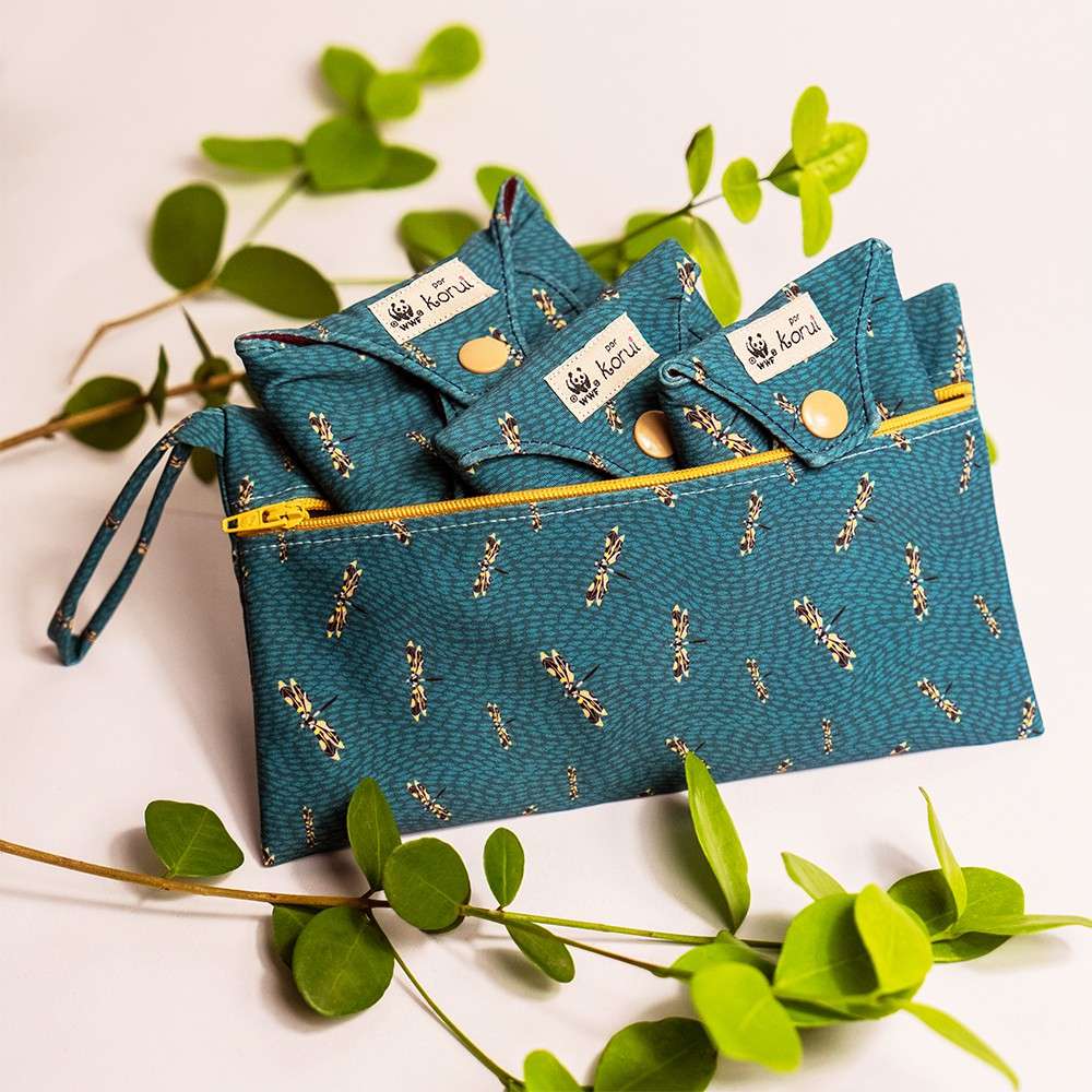 Bolsa Impermeável WWF-Brasil pequena (20x11cm) - Mata Atlântica - Imagem 3