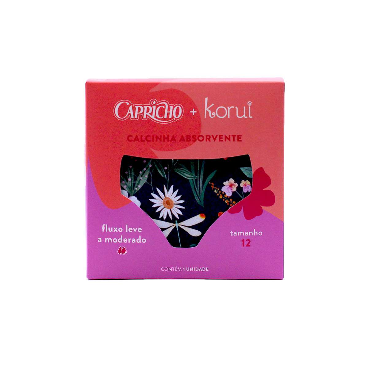 Calcinha Absorvente Capricho Primeiros Ciclos - Rosa - Imagem 4