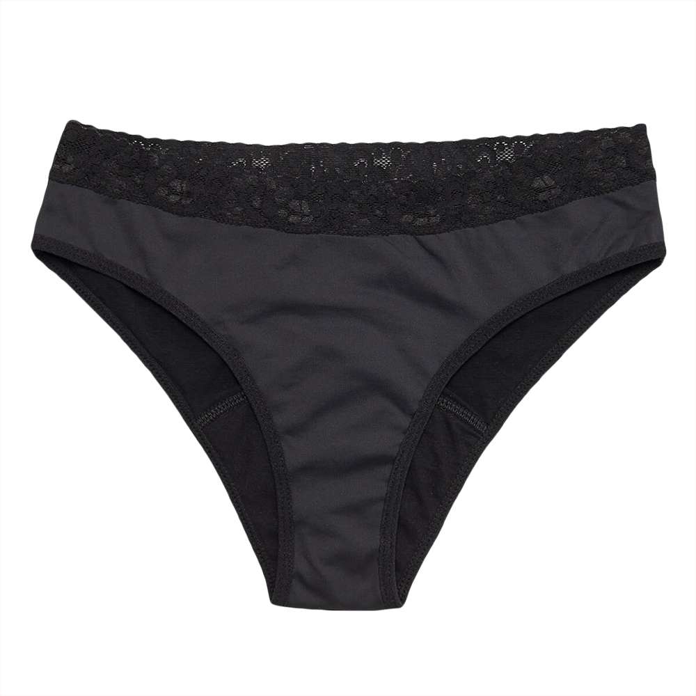 Calcinha Absorvente - Preta - Imagem 4