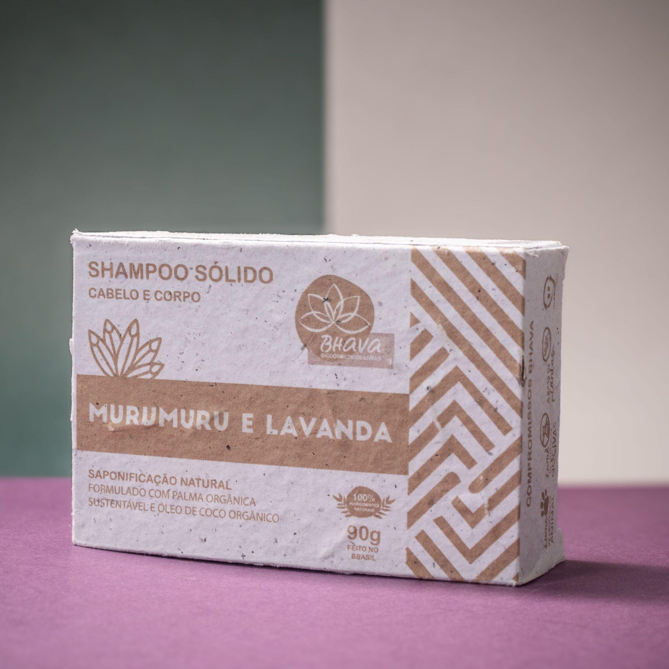 Shampoo Sólido - Murumuru e Lavanda
